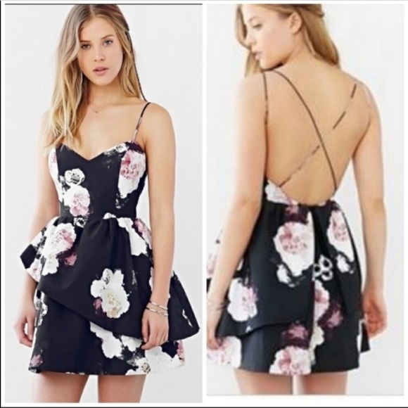 KEEPSAKE the Label Dresses & Skirts - Keepsake The Label Last Stand Floral Tiered Mini Dress S